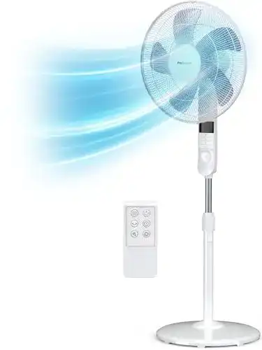 Standventilator mit Fernbedienung Pro Breeze 40 cm, Display