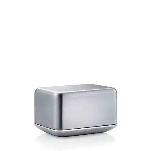 Butterdose Blomus 63637 Edelstahl matt, small basicfür 125 g