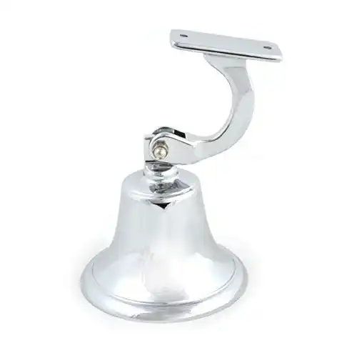 Schiffsglocke Nauticalia Chrome-Plated Brass Ship’s Bell, 10cm