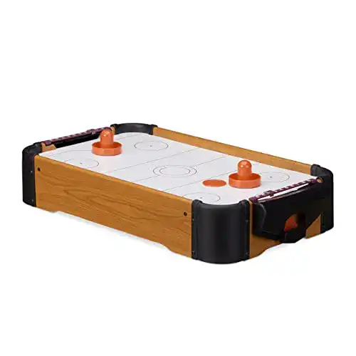 Air-Hockey-Tisch Relaxdays Airhockey Tischspiel, Tischairhockey
