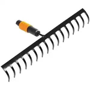 Harke Fiskars Rechen mit 16 Zinken, Werkzeugkopf, Breite: 40 cm