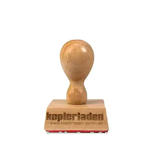Holzstempel Kopierladen Karnath GmbH 40 mm, individuell