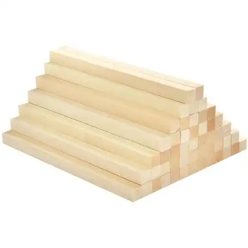 Die beste Holzleisten BUYGOO 50Pcs Holzstäbe Quadratisch Holzstäbchen 2026 Test Bestseller Holzleisten BUYGOO 50Pcs Holzstäbe Quadratisch Holzstäbchen