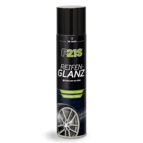 Reifenglanz-Spray Dr. Wack – P21S Reifen-Glanz 400 ml I Premium