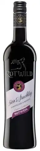 Rotwein Rotwild Dornfelder & Regent, süß und fruchtig (1 x 0.75 l)