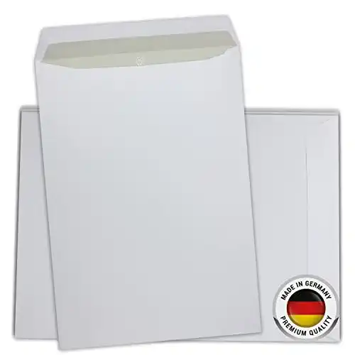 Briefumschlag A4 Specht 25 Versandtaschen C4 weiß, ohne Fenster