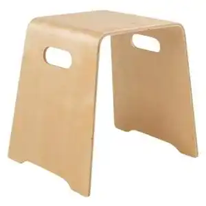 Holzhocker Home4You Stapelhocker Sitz-Hocker Birke Schichtholz