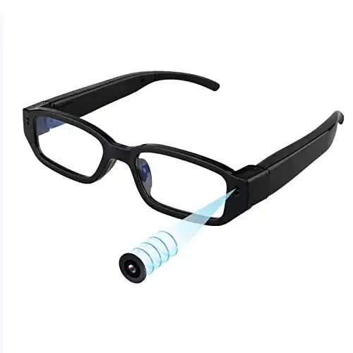 Videobrille Hereta Spionagekamera-Brille, Video-Digital-Camcorder