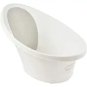 Baby-Badeeimer BEABA, Shnuggle Badewanne, weiß