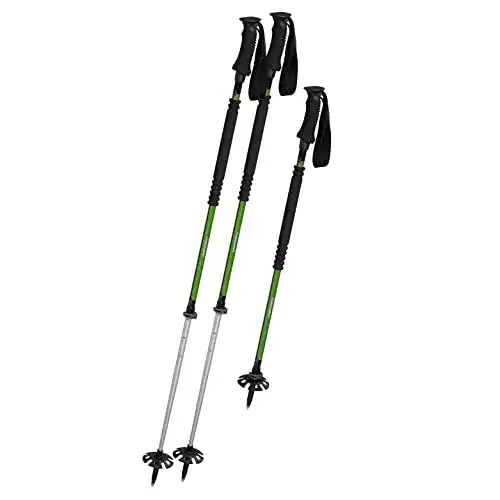 Komperdell-Wanderstöcke Komperdell Erwachsene T2 Ascent Ti