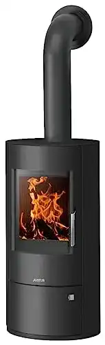 Justus-Kaminofen Justus Austin Kaminofen 5 kW für Scheitholz und