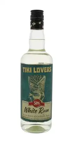 Weißer Rum Tiki Lovers White Rum (1 x 0.7 l)