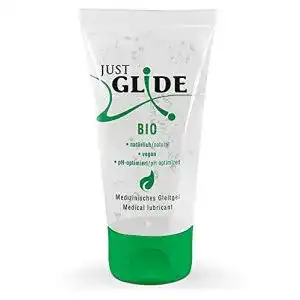 Bio-Gleitgel Just Glide Bio natürliches Gleitgel für Frauen