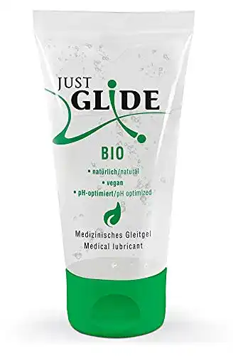 Bio-Gleitgel Just Glide Bio natürliches Gleitgel für Frauen