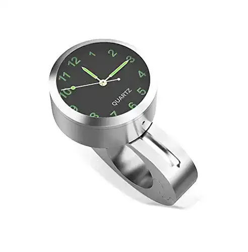 Motorrad-Uhr Craftride Lenkeruhr mit Halter Kompatibel für Suzuki
