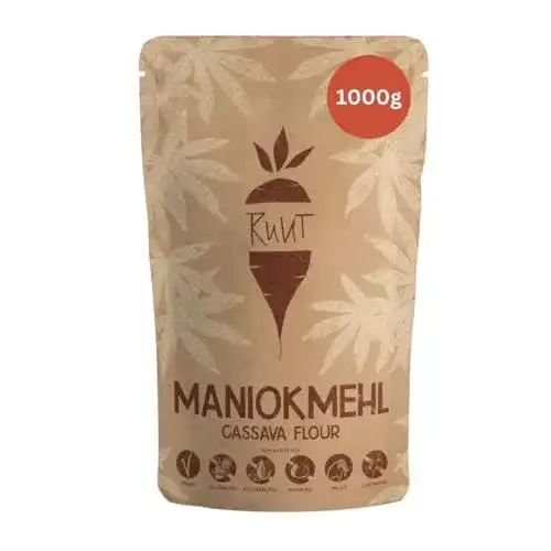 Glutenfreies Mehl Ruut Maniokmehl 100% Natürlich, 1000 g