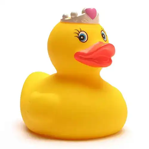 Badeente Duckshop Prinzessin Quietscheente L: 7,5 cm