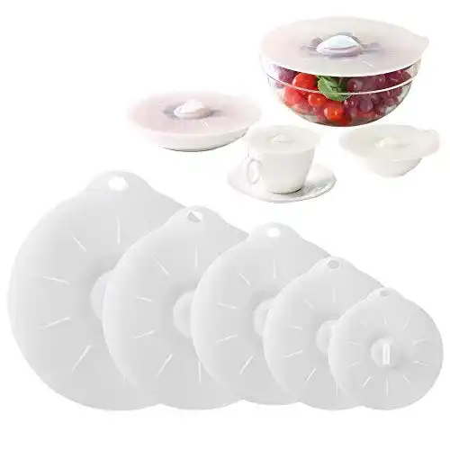 Silikondeckel AYADA 5er Set in verschiedenen Größen