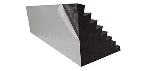 Schallabsorber Alanpur ® Bass Trap Lamellen Profil, selbstklebend