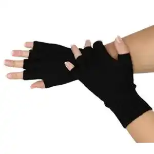 Kurzfingerhandschuhe prettystern Damen Halbfinger fingerlos
