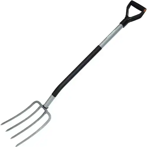 Grabegabel Fiskars Spatengabel, mit 4 Zinken, Länge: 122 cm