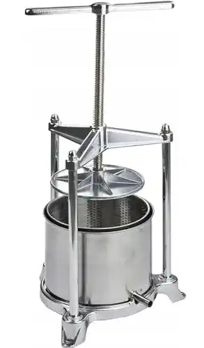 Beerenpresse Pavi Lebensmittelpresse mit Auffangbehälter
