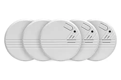 Rauchmelder-Set Jucon 5er-Set Rauchmelder KD-134A, Feuermelder
