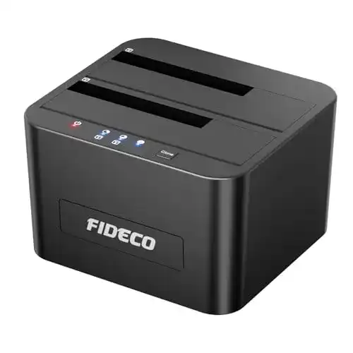 Die beste Festplatten-Docking-Station FIDECO Festplatten Dockingstation, USB3.0 2026 Test Bestseller Festplatten-Docking-Station FIDECO Festplatten Dockingstation, USB3.0