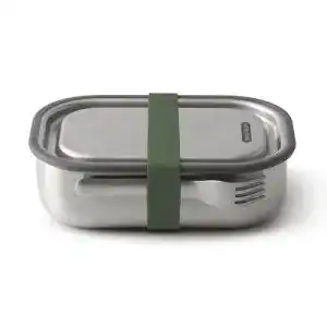Brotdose Metall Black+Blum BAM-SS-L010 Olive 3-in-1 Lunchbox