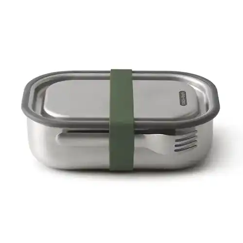 Brotdose Metall Black+Blum BAM-SS-L010 Olive 3-in-1 Lunchbox