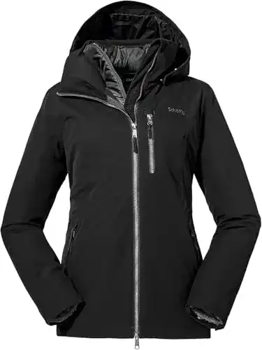 3-in-1-Jacke Damen Schöffel Damen 3in1 Jacket Krakau L, wind- und