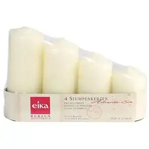 Eika-Kerzen Eika : Adventsset mit 4 Stumpenkerzen – champagner
