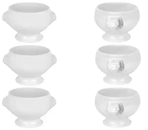 Die beste Suppentasse Van Well 6er Set Löwenkopfterrine, 0,4L 2026 Test Bestseller Suppentasse Van Well 6er Set Löwenkopfterrine, 0,4L