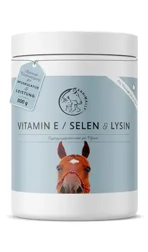 Die beste Selen für Pferde Annimally Selen, Vitamin E, Lysin Pulver 2026 Test Bestseller Selen für Pferde Annimally Selen, Vitamin E, Lysin Pulver