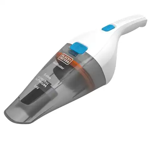 Black-und-Decker-Akku-Handstaubsauger Black+Decker Silber