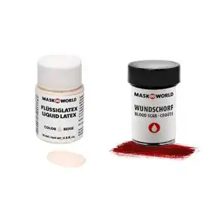 Collodium Maskworld Halloween Schmink-Set Zombie