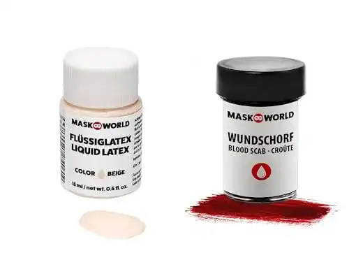 Collodium Maskworld Halloween Schmink-Set Zombie