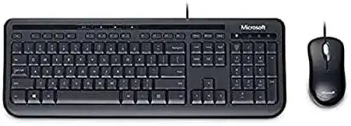 Microsoft-Tastatur Microsoft Wired Desktop 600 Tastatur u. Maus