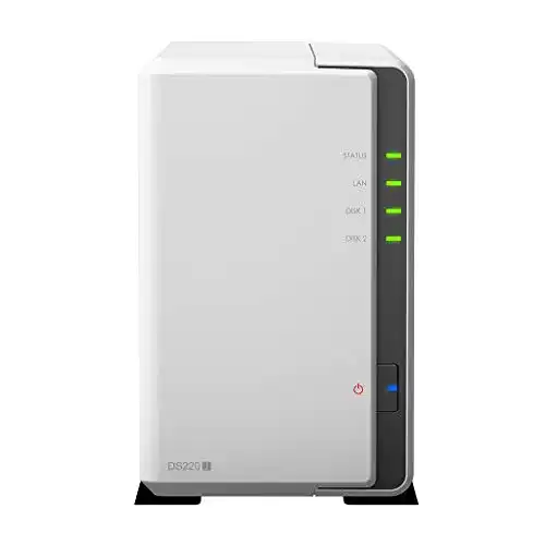 WLAN-Festplatte Synology DS220j 2 TB 2 Bay Desktop NAS