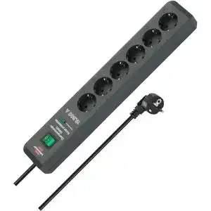 Brennenstuhl-Steckdosenleiste Brennenstuhl Secure-Tec, 6-fach
