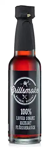 Flüssigrauch Grillsmoke, Liquid-Smoke Hickory pur, 100ml