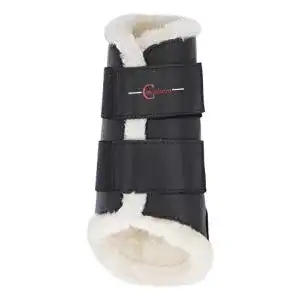 Dressurgamasche Kerbl 3210545 n Fleece vorne schwarz