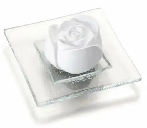 Duftstein Primavera Life Rosenblüte mit Glasteller (2 x 1 Stk)