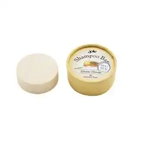 Festes Shampoo jolu Zitrone Orange Bio Haarseife, 50 g