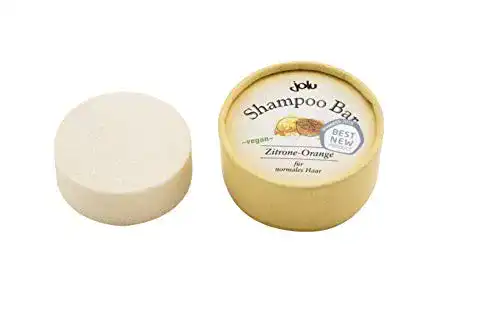 Festes Shampoo jolu Zitrone Orange Bio Haarseife, 50 g