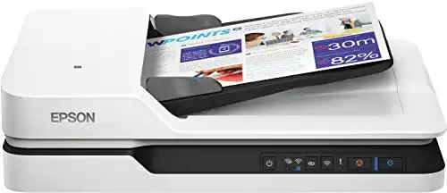 Flachbettscanner Epson WorkForce DS-1660W DIN A4