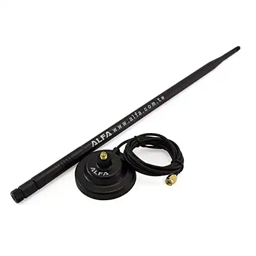 WLAN-Antenne ALFA Network ARS-N19M Antenne, 9 dBi, Magnet