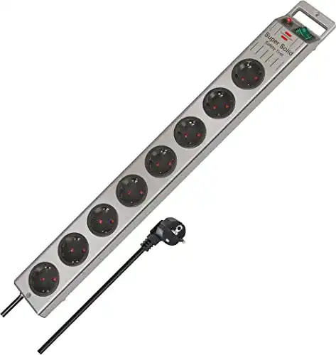 Steckdosenleiste 8-fach Brennenstuhl Super-Solid, 2,5m Kabel