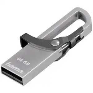USB-Stick-Schlüsselanhänger Hama 64GB USB-Stick USB2.0