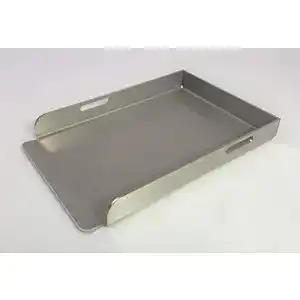 Plancha-Grillplatte EWH Grillplatte BBQ Plancha aus Edelstahl V2A